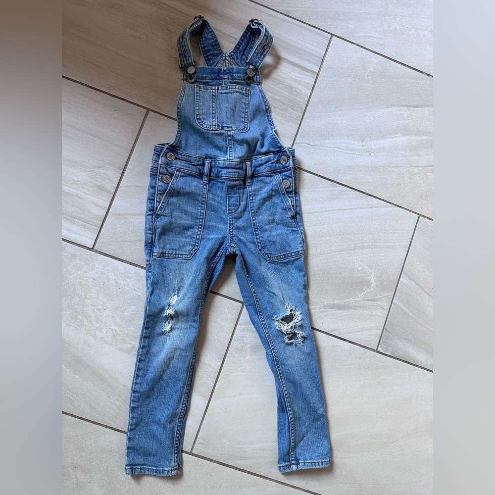 Gap kids overall denim blue size 5